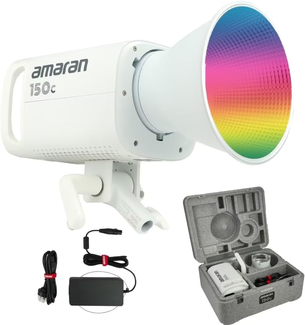 amaran 150c RGBWW COB 视频灯 Bowen 安装座