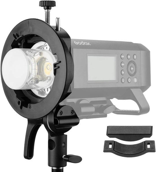 Godox Speedlite Bracket S2 mount to Bowen adaptor
