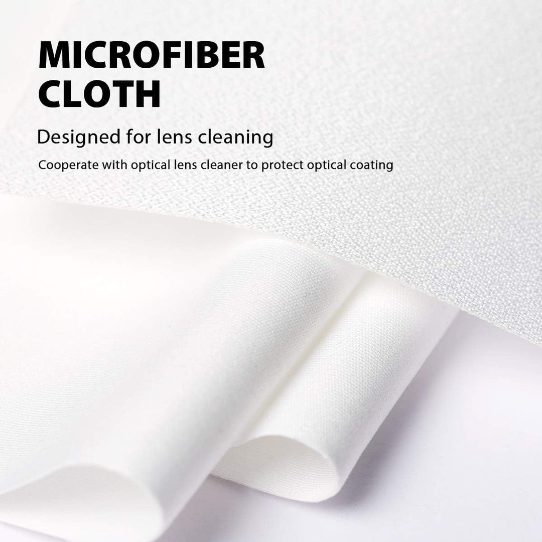 VSGO V-CL01E CL01E Microfiber Cleaning Cloths For Camera Lens, Glasses, Eyeglasses (20pcs, 10cm x 10cm) (Similar to VSGO DDC-3)