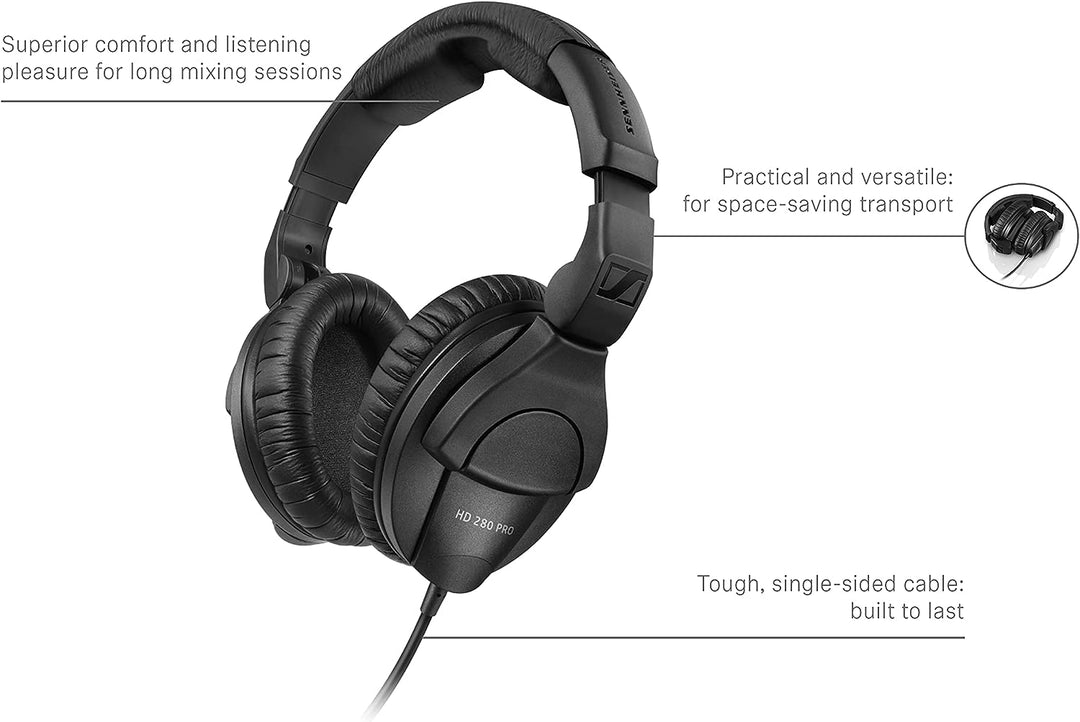 Sennheiser HD 280 PRO Professional Monitor Headphones