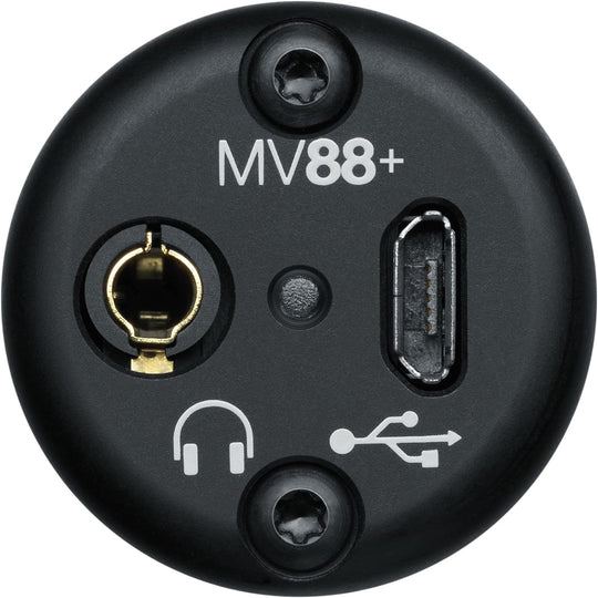 Shure MOTIV MV88+ Video Kit - Digital Stereo Condenser Microphone and tripod for Smartphones