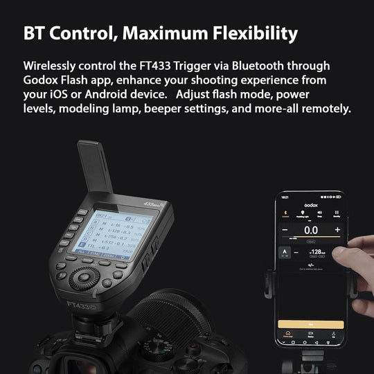 Godox FT433 C/N/S TTL Wireless Flash Trigger