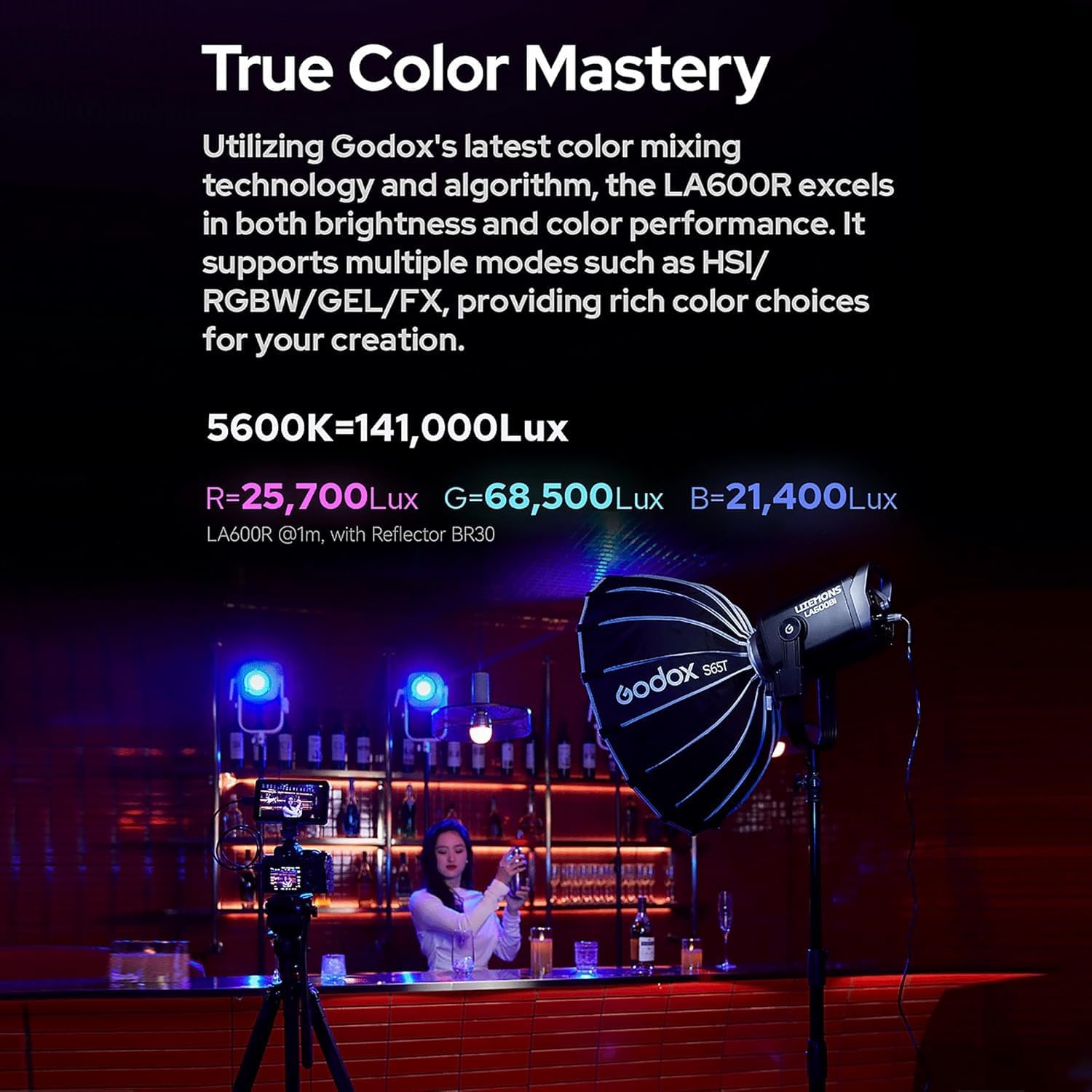 Godox Litemons LA600R RGB LED 单灯