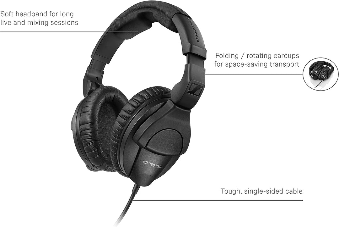 Sennheiser HD 280 PRO Professional Monitor Headphones