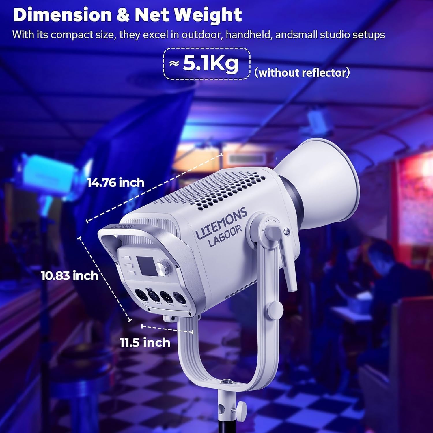 Godox Litemons LA600R RGB LED 单灯