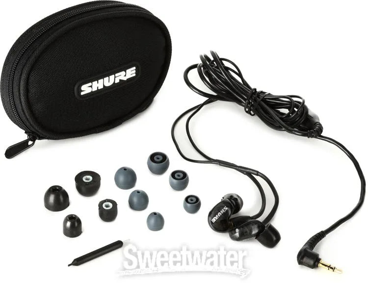 Shure SE215 Wireless Sound Isolating Earphones w/ deep bass (Black