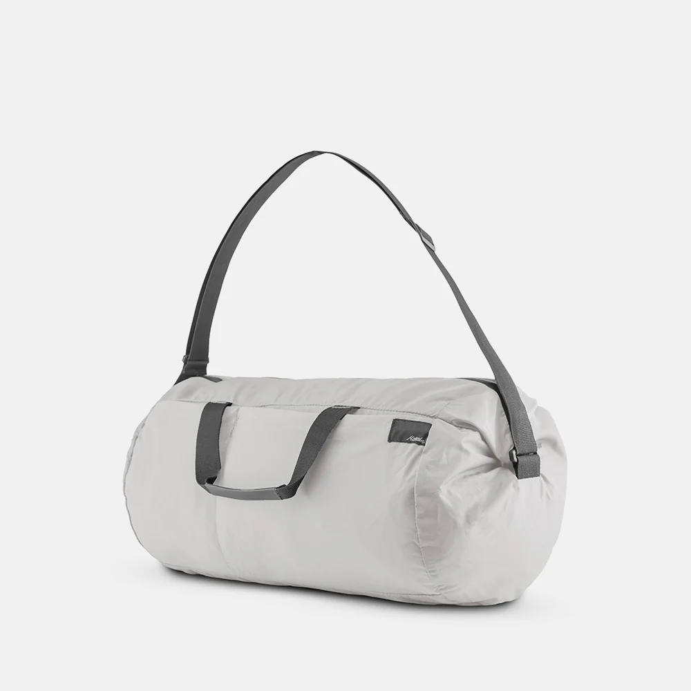 White Matador ReFraction Packable Duffle bag