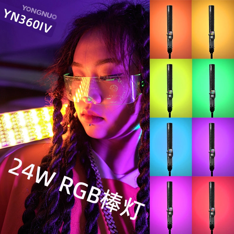 Yongnuo YN360 IV RGB LED Light Wand (Add on Battery and Charger)