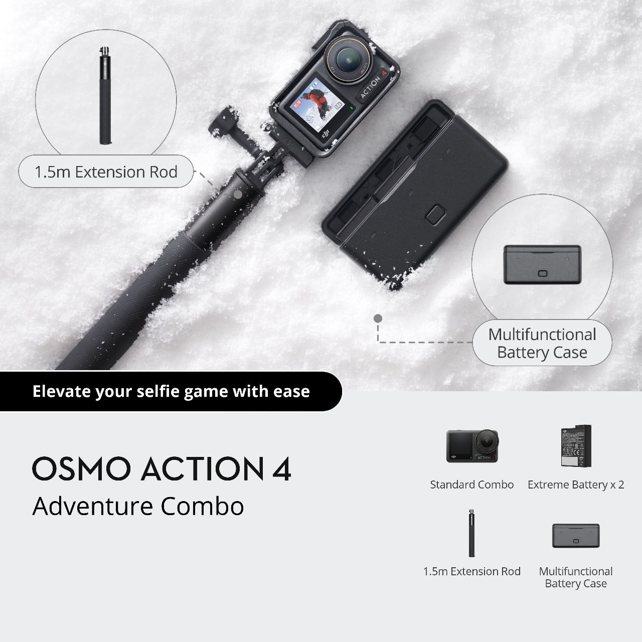 DJI Osmo Action 4 - 4K Action Camera – Red Dot Photo