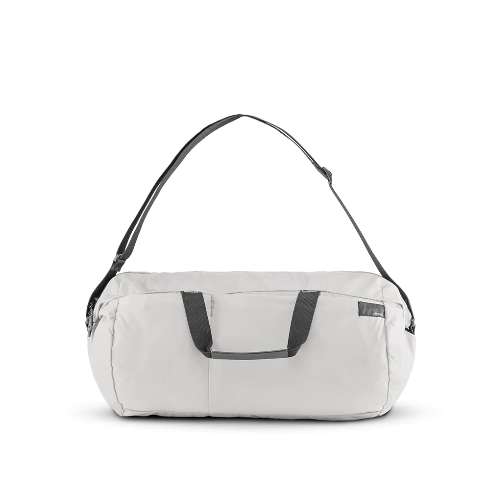White Matador ReFraction Packable Duffle bag