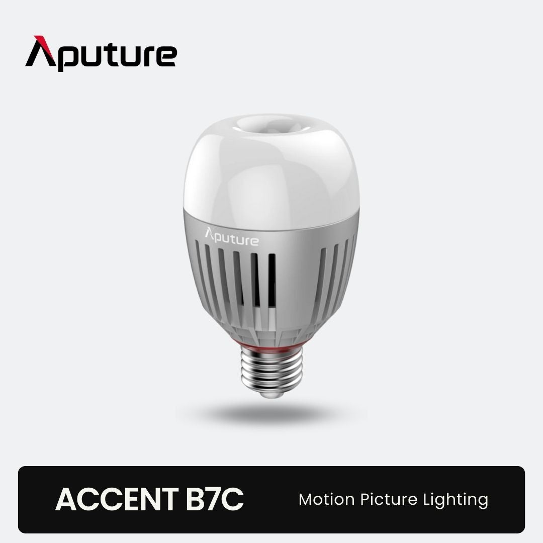 Aputure Accent B7C 7W WWRGB Smart Bulb with E27 Socket Inclusive