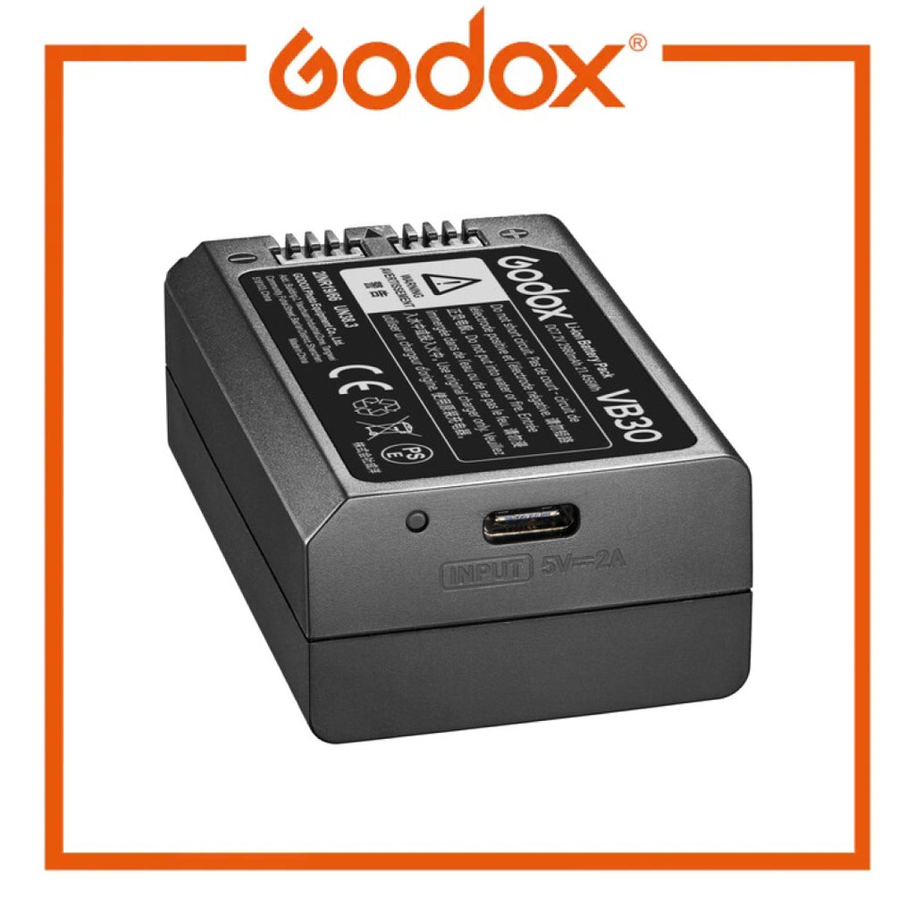 Godox VB30 Battery for Godox V1 pro Flash \u2013 Red Dot Photo