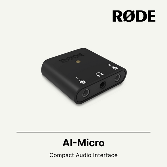 Rode AI-Micro AI Micro Compact USB Type-C Audio Interface