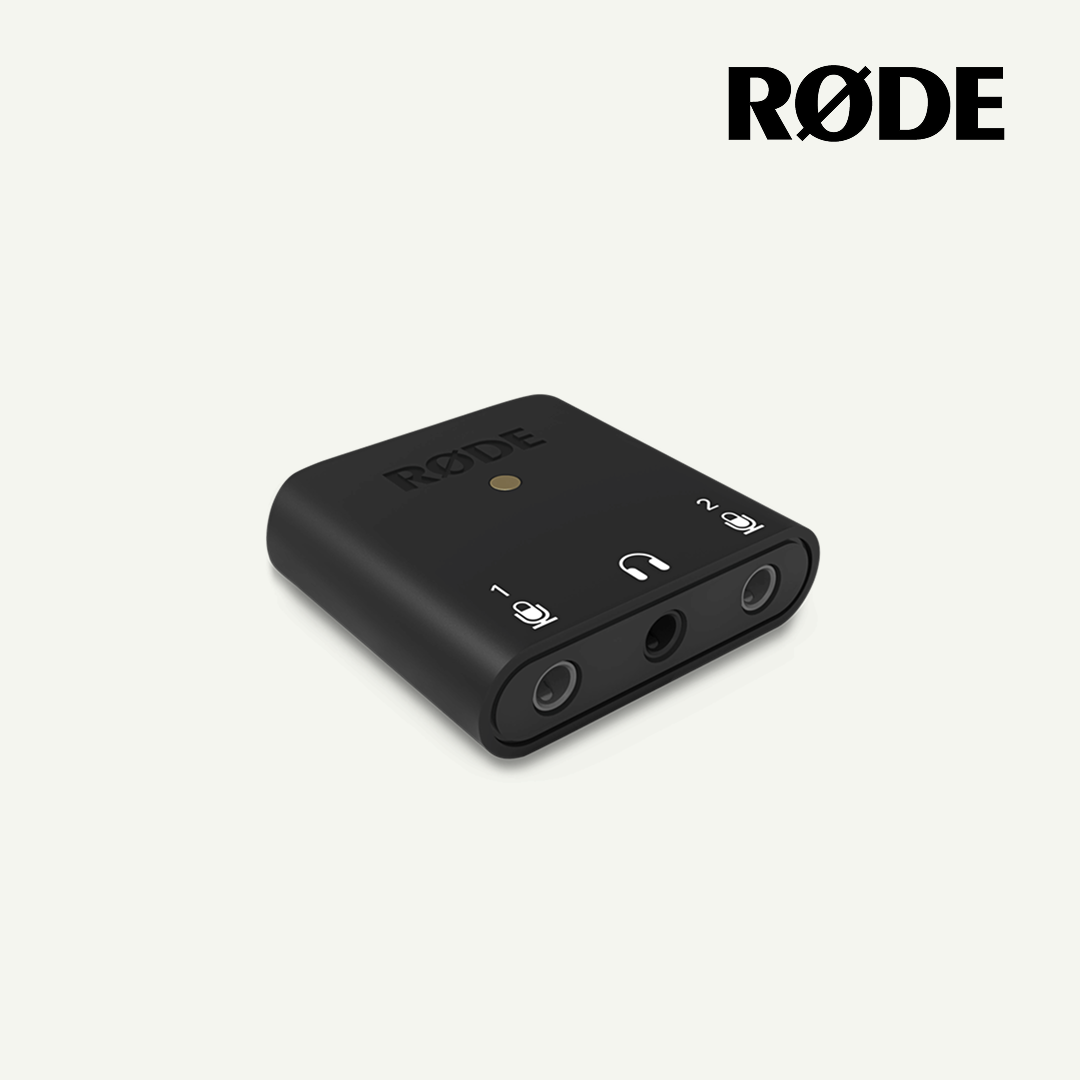 Rode AI-Micro AI Micro Compact USB Type-C Audio Interface - Red Dot Photo