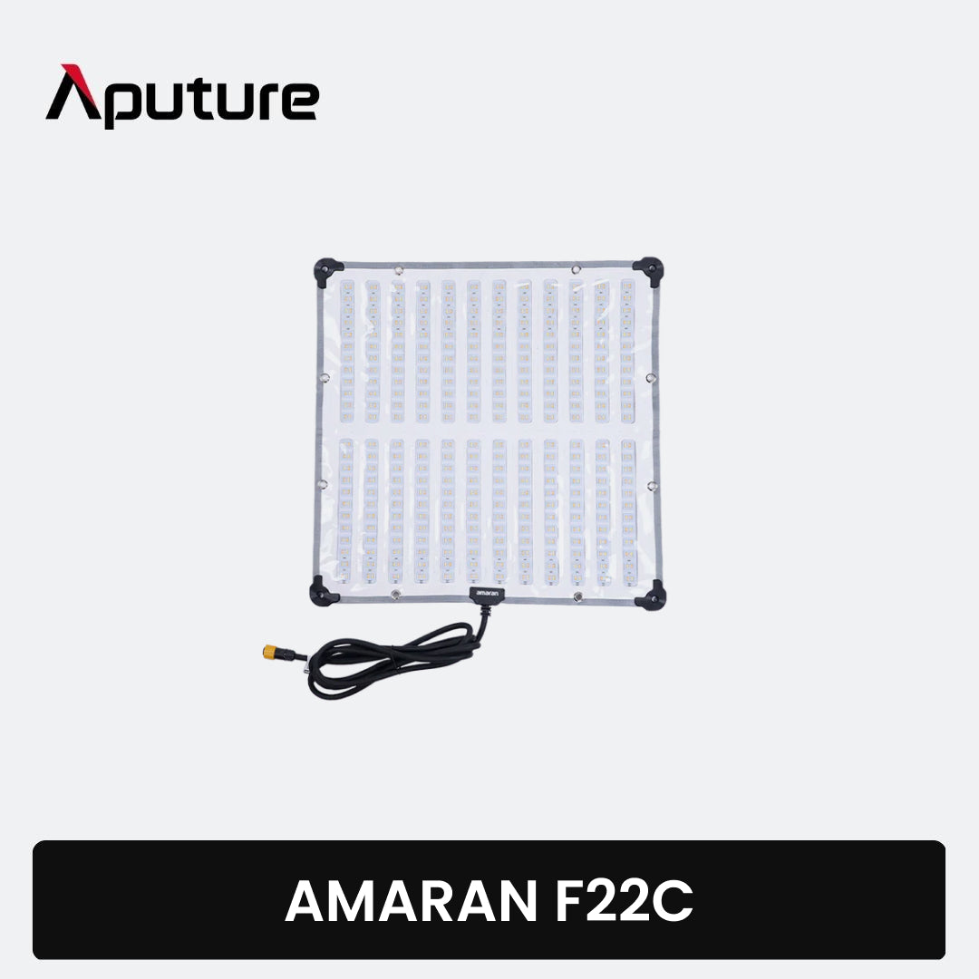 amaran F22c RGBWW LED Mat Flexible Light with Grid (V-Mount, 60cm x 60cm) aputure f22c