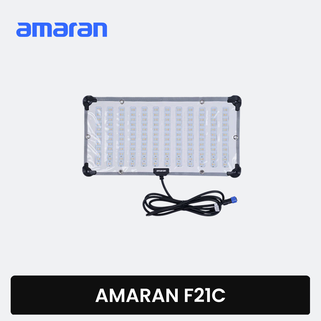 amaran F21c RGBWW LED Mat Flexible Light With Grid (V-Mount, 60cm x 30cm) aputure f21c