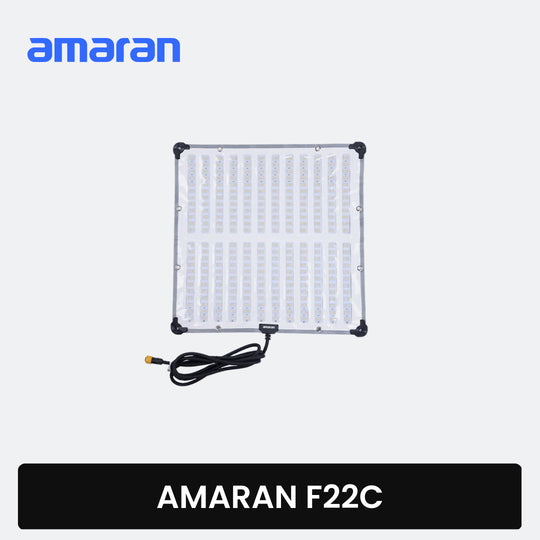 amaran F22c RGBWW LED Mat Flexible Light with Grid (V-Mount, 60cm x 60cm) aputure f22c