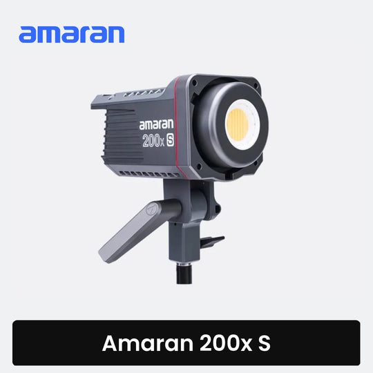 amaran 200X S COB Bi-Color LED Video Light with New Dual Blue Light Chipset Bowen Mount by Aputure