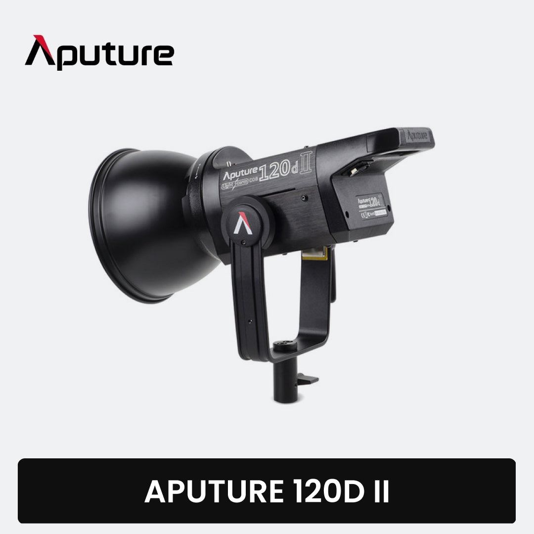 Aputure 120D II Light Storm LS C120DII COBLED Light Kit with V-Mount Battery Plate
