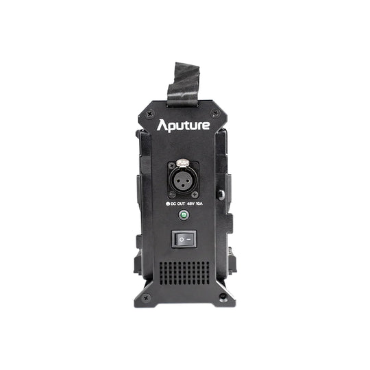 Aputure 2 槽电池电站适用于 Aputure Nova P300C、200D 及更多型号（V 型安装）