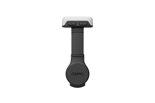 Back view of DJI Osmo Pocket 4 Fill Light on a white background