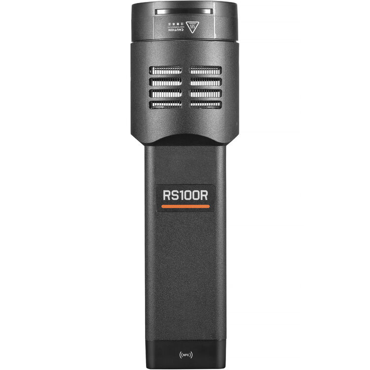 Black Godox RS100R device on a white background