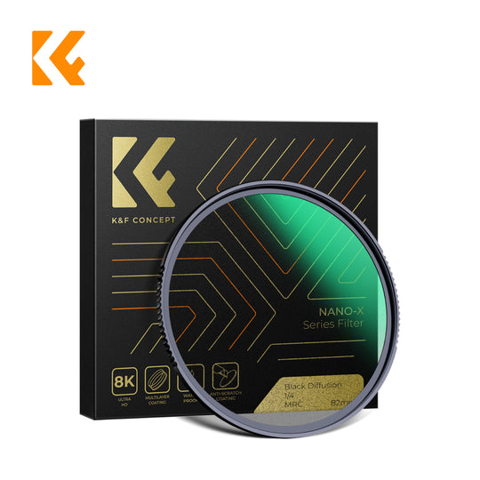 K&F Black Mist Non-Magnetic Filter kit Nano series Special Effects Filter Cinebloom Black Diffusion for Camera Lens
