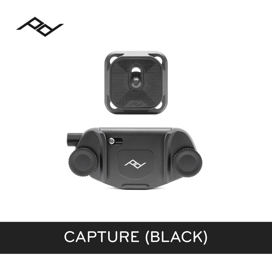 Peak Design Capture Clip V3 Latest Model 2019 (Black or Silver)