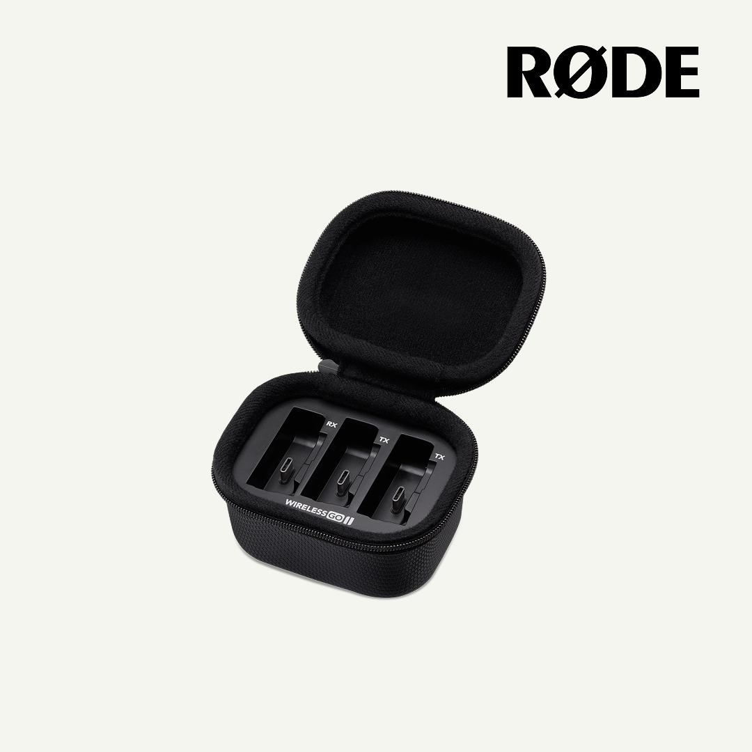 Rode Charging Case for Rode Wireless GO/Wireless GO II Microphone System