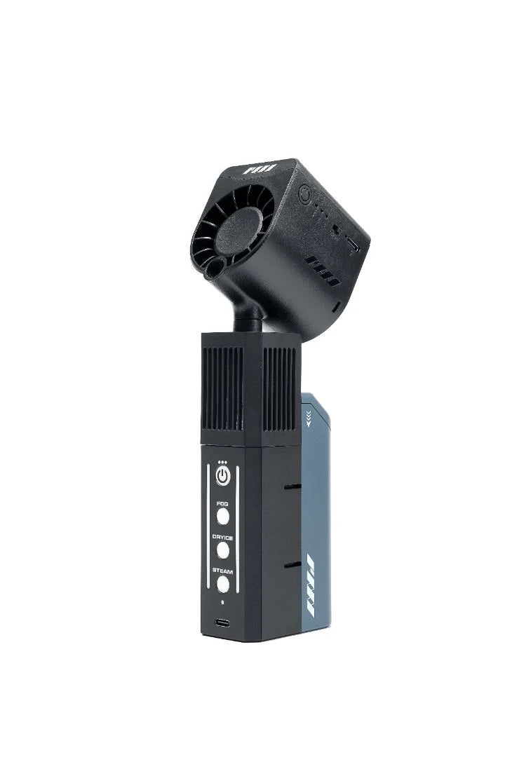 PMI Smoke NINJA PRO - Handheld Fog Machine with a fan on a white background