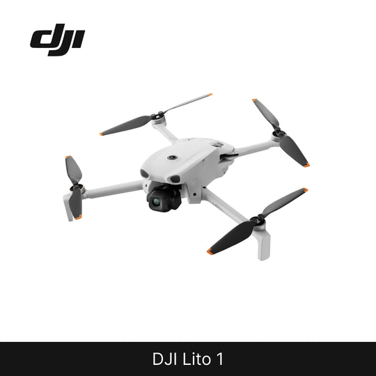 DJI Lito 1 drone on a white background with DJI logo.