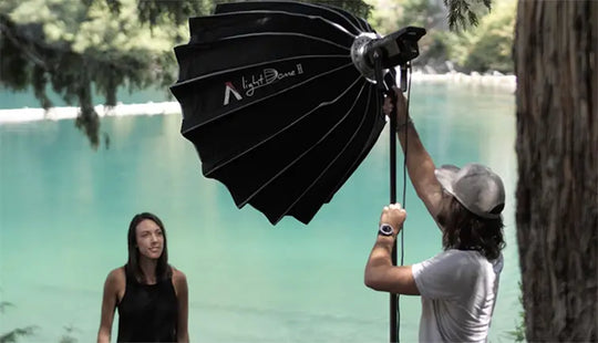 Aputure 圆顶灯 II 圆顶灯 2 适用于 LS 120D LS 300D COB 灯（34.8 英寸/90 厘米）