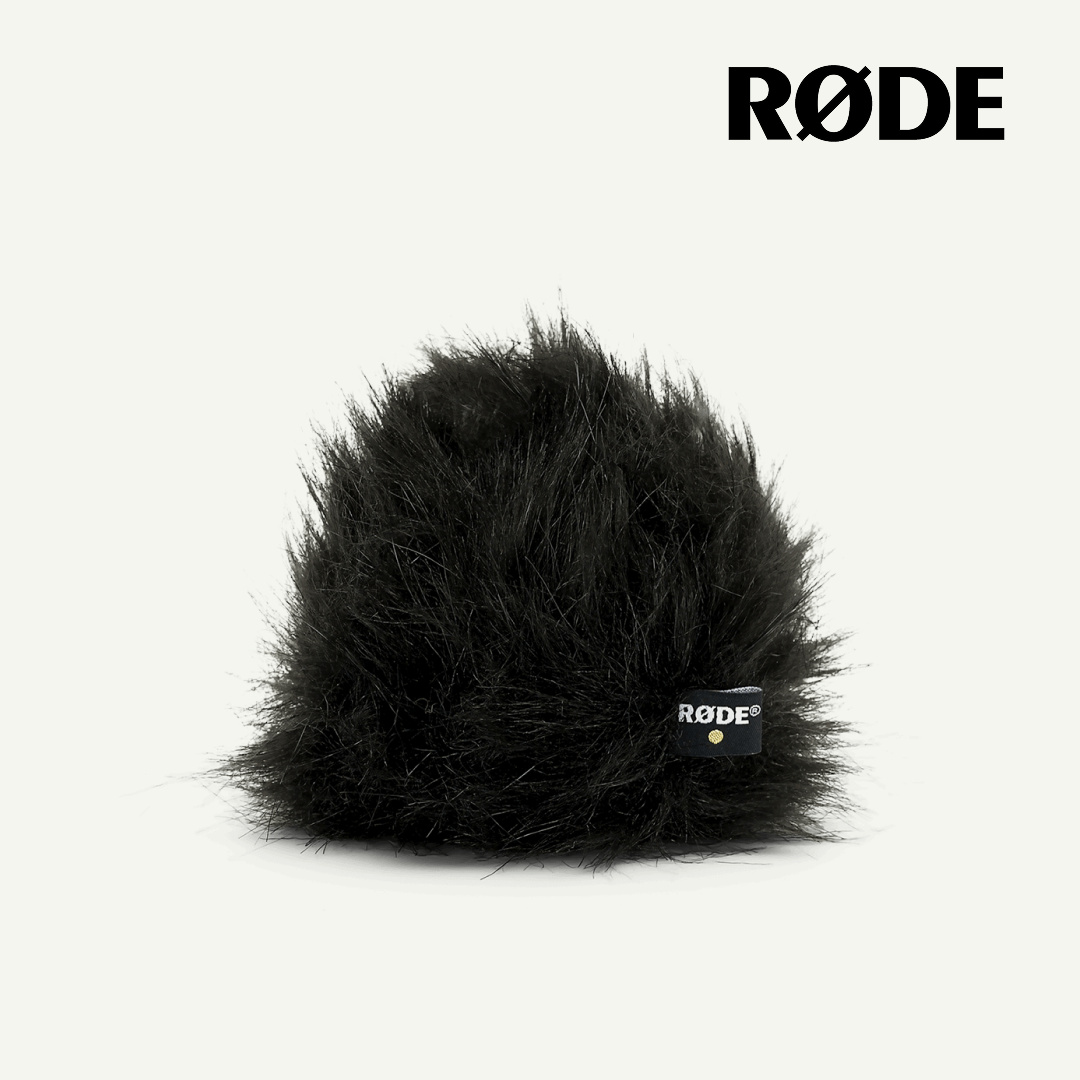 Rode Dead Kitten Artificial Fur Wind Shield - Red Dot Photo