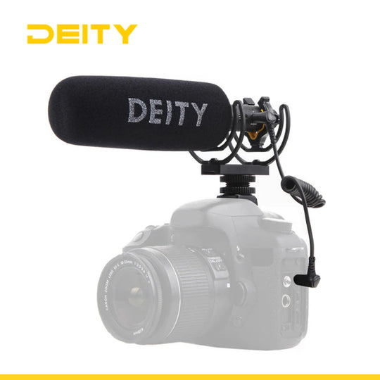 Deity 麦克风 V-Mic D3 超心形机载枪式麦克风，带 Rycote 悬架