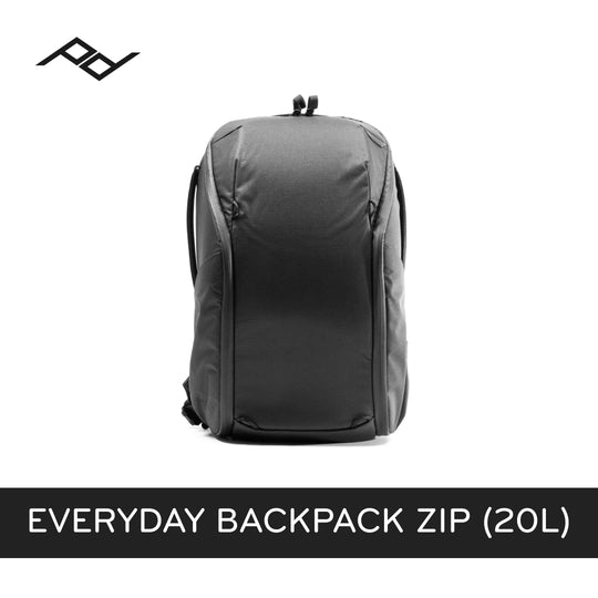 (Same Day Delivery)Peak Design Everyday Backpack Zip 20L (Black, Ash, Midnight)