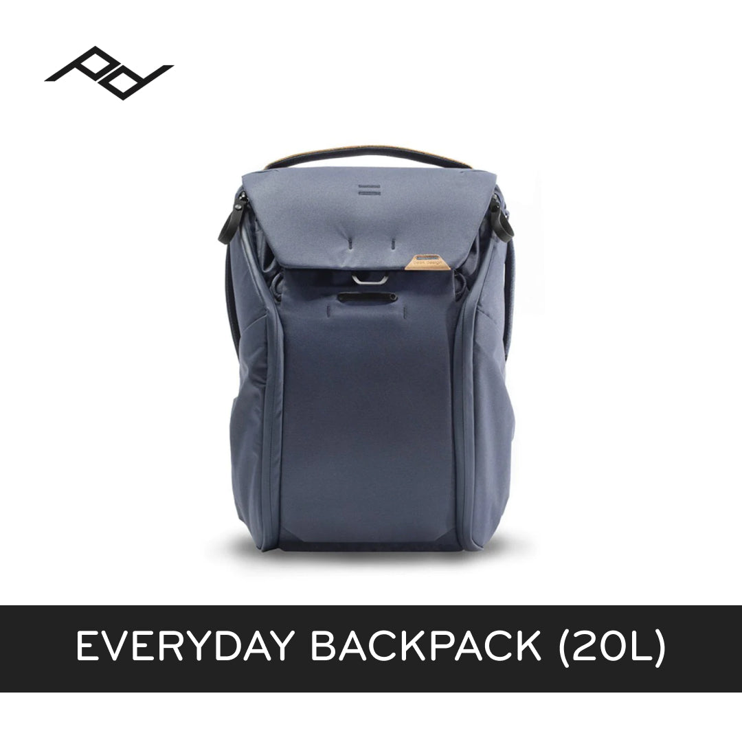 (Same Day Delivery)Peak Design Everyday Backpack 20L V2 (Black, Charcoal, Ash, Midnight)