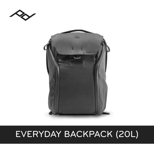 (Same Day Delivery)Peak Design Everyday Backpack 20L V2 (Black, Charcoal, Ash, Midnight)