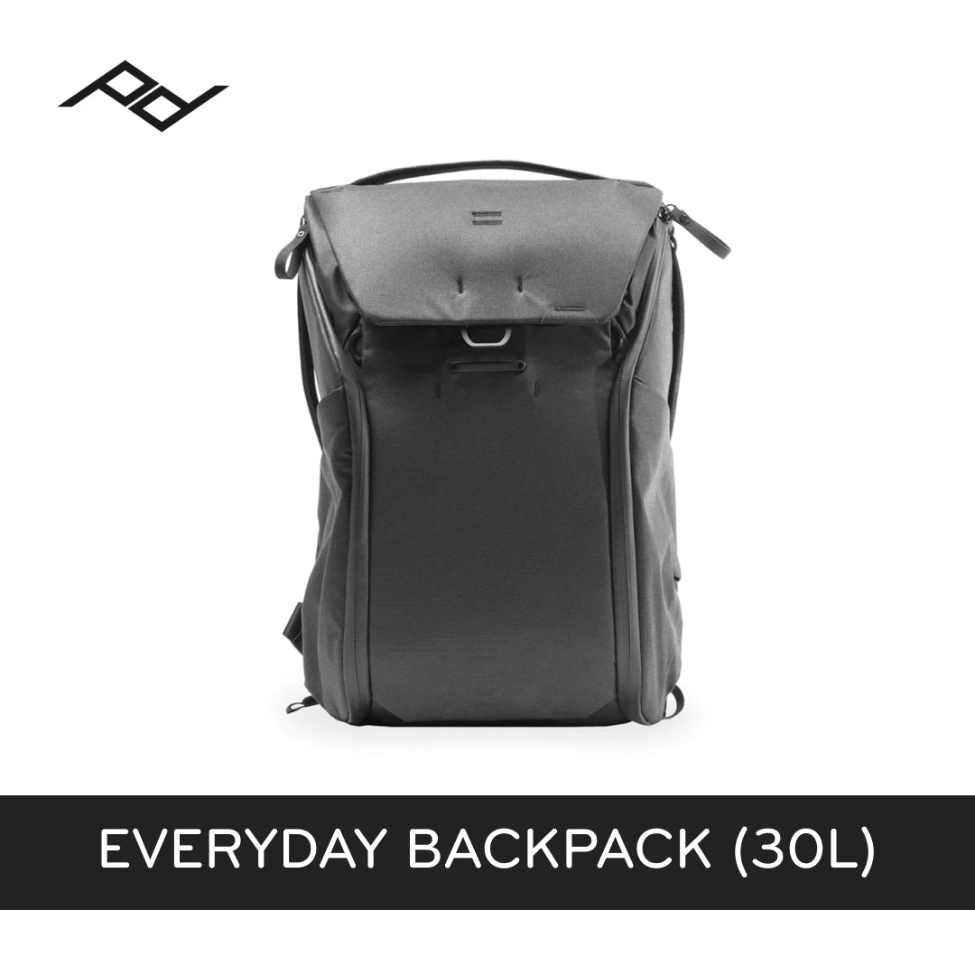 Peak Design Everyday Backpack 30L V2 (Black, Charcoal, Midnight)