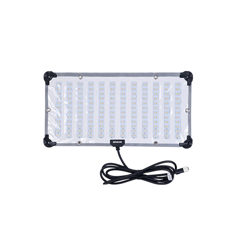amaran F21x 双色 LED 垫柔性灯带网格（V 型安装，60 厘米 x 30 厘米）