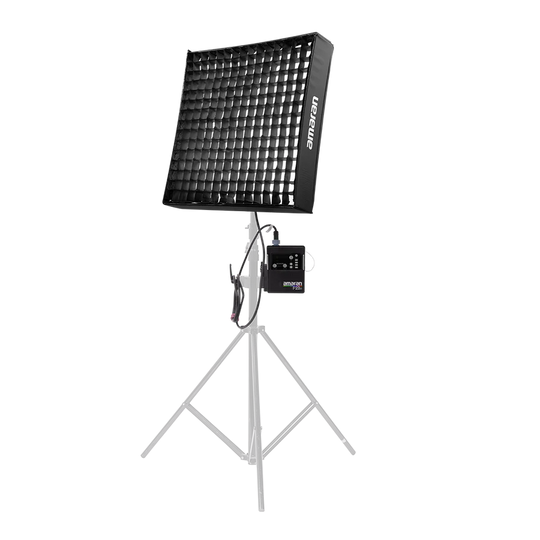 amaran F22c RGBWW LED Mat Flexible Light with Grid (V-Mount, 60cm x 60cm) aputure f22c