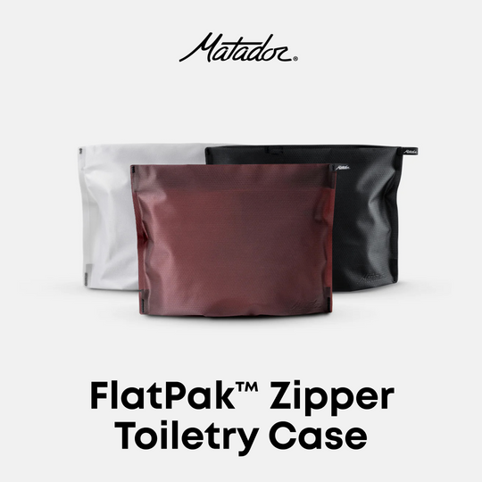 Matador FlatPak Zipper Toiletry Case MATFPZ001CH