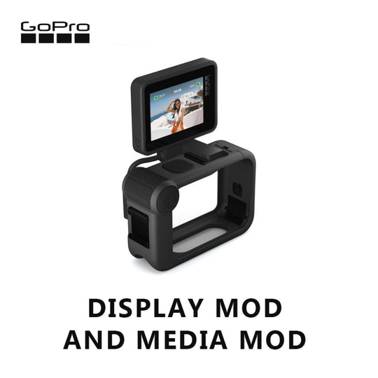 [COMBO] GoPro Media Mod and Display Mod for HERO 8 Camera Black