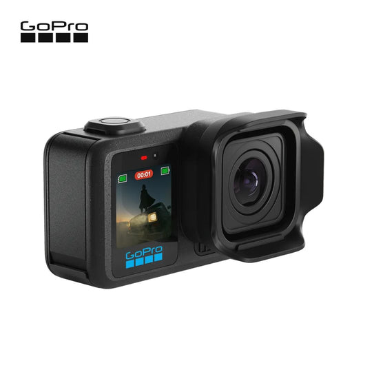 GoPro Mission 1 action camera on a white background