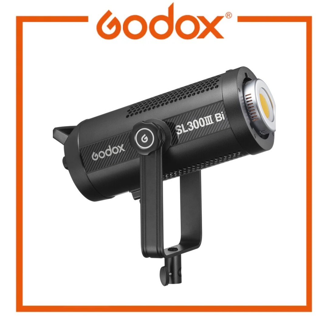 Godox SL300III Bi light on a white background with Godox branding.