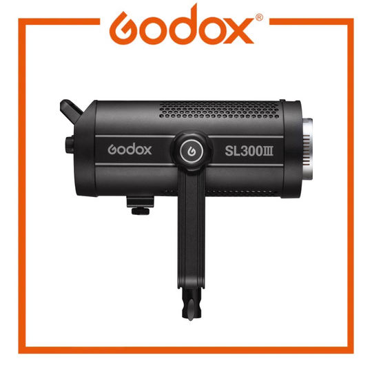 Godox SL300III studio light on a white background with Godox branding.