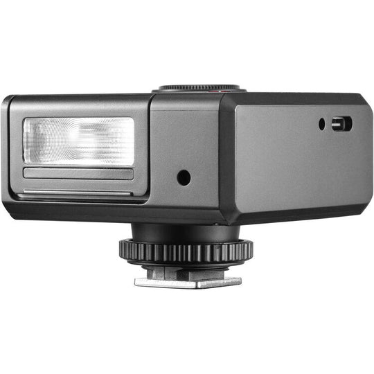 Godox Camera flash unit on a white background