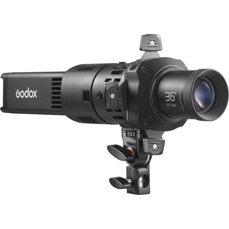 Godox RS100Bi Bi-Color camera light modifier on a white background