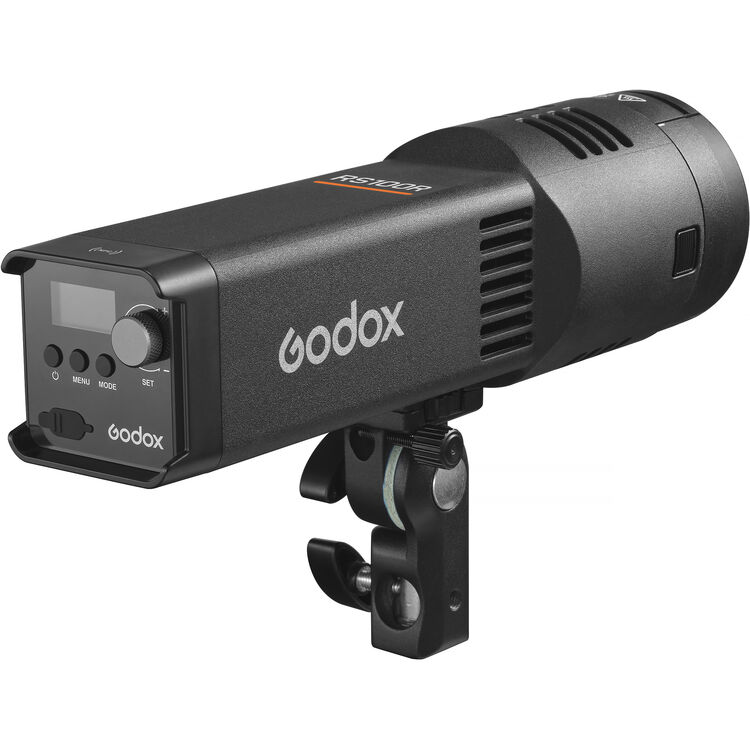 Godox RS100R RGB LED studio light on a white background