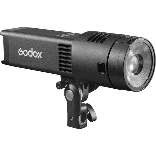 Godox RS100R RGB LED studio light on a white background