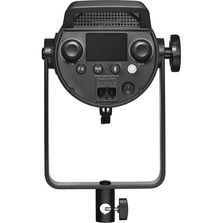 Godox SL300IIIBI Bi-Color LED Monolight with control knobs and display on a white background